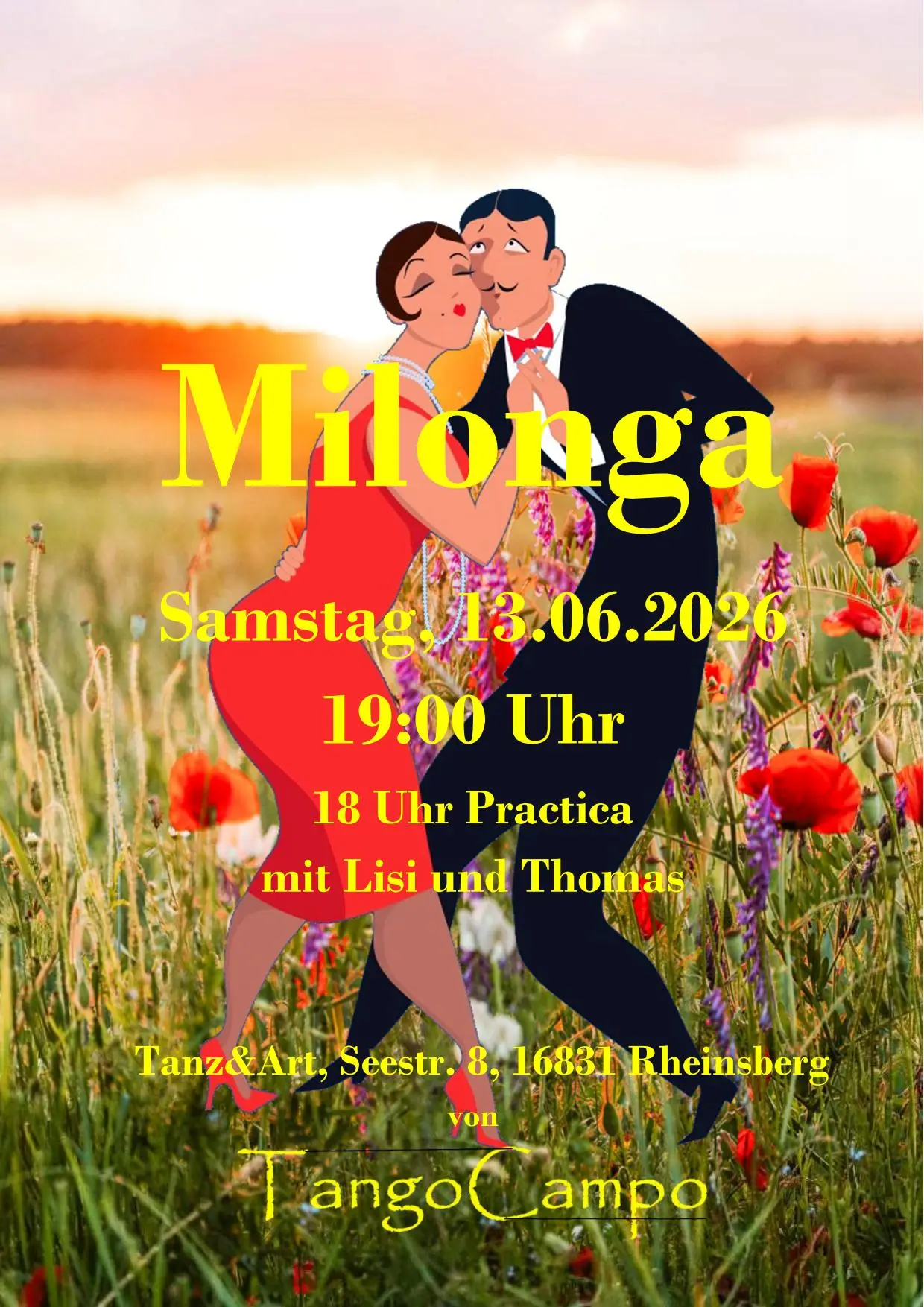 Milonga im Tanz&Art Rheinsberg